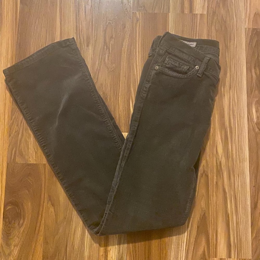 COH Amber High Rise Bootcut Velvet 27